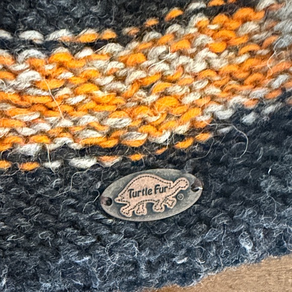 Turtle Fur Colorful Knit Wool Beanie Handmade in Nepal - Picture 2 of 6